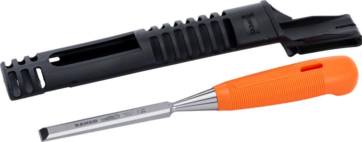 Actual product image Irimo Chisel with orange-coloured polypropylene handle, 14 mm (14 mm)