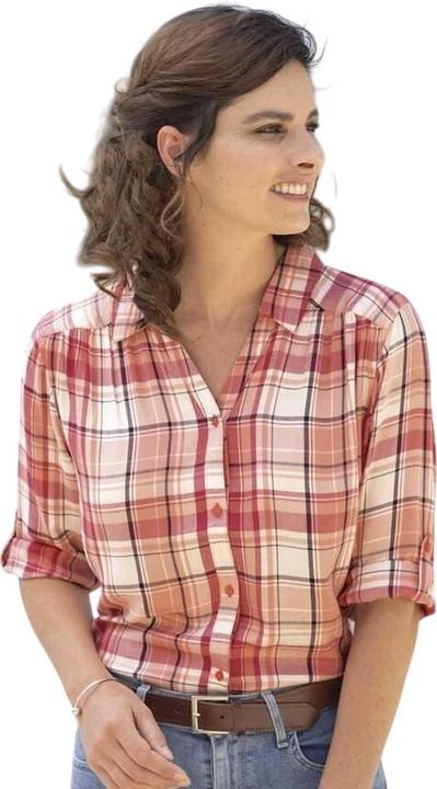 Immagine prodotto Atlas For Women Camicia Linea Lunga A Quadri Donna