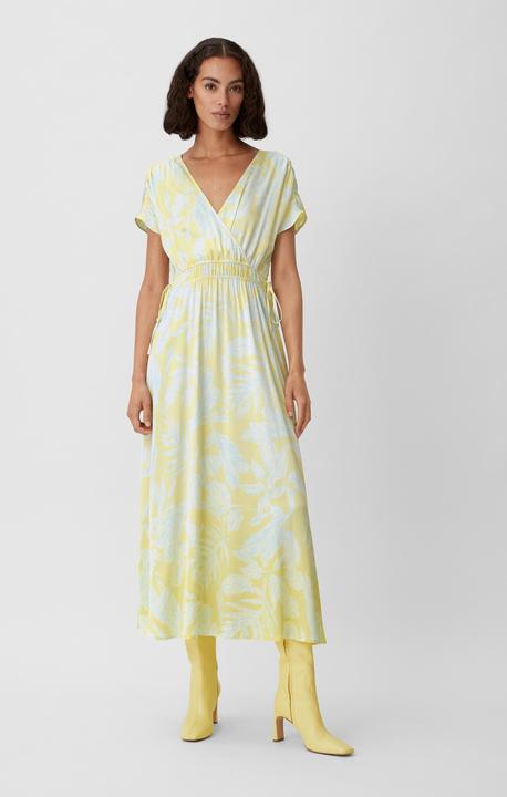 Actual product image Comma Kleid Satinkleid mit Raffung (36)