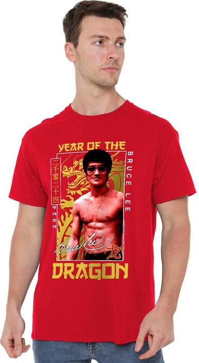 Produktbild Bruce Lee Framed Year of The Dragon TShirt (4XL)