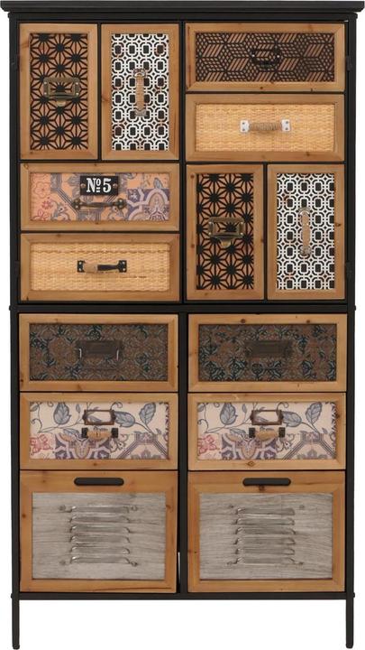 Produktbild JOHN316 Apothekerkommode (73 x 35 x 136 cm)