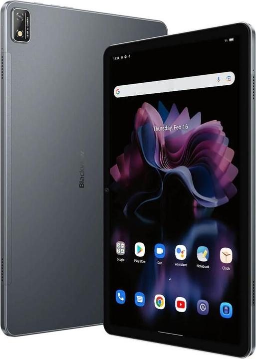 Actual product image Blackview Tab 16 (4G, 11", 256 GB, Meteorite Gray)