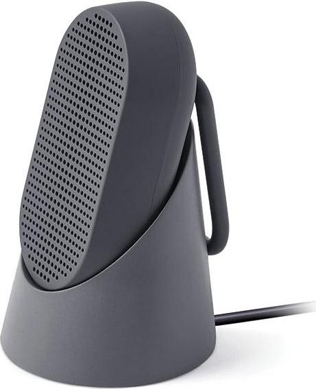 Actual product image Lexon Mino T Wodoodporny głośnik z podstawką i karabińczykiem szary/grey LA124G (Wireless)