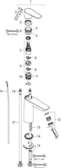 Immagine prodotto hansgrohe Talis E Cromo
