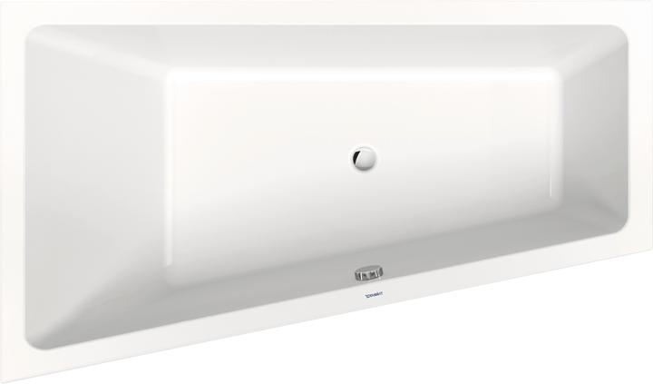Duravit Trapezoid bathtub No 1 1 back slope left white 1700x1000mm (210 l, 170 cm, 100 cm)
