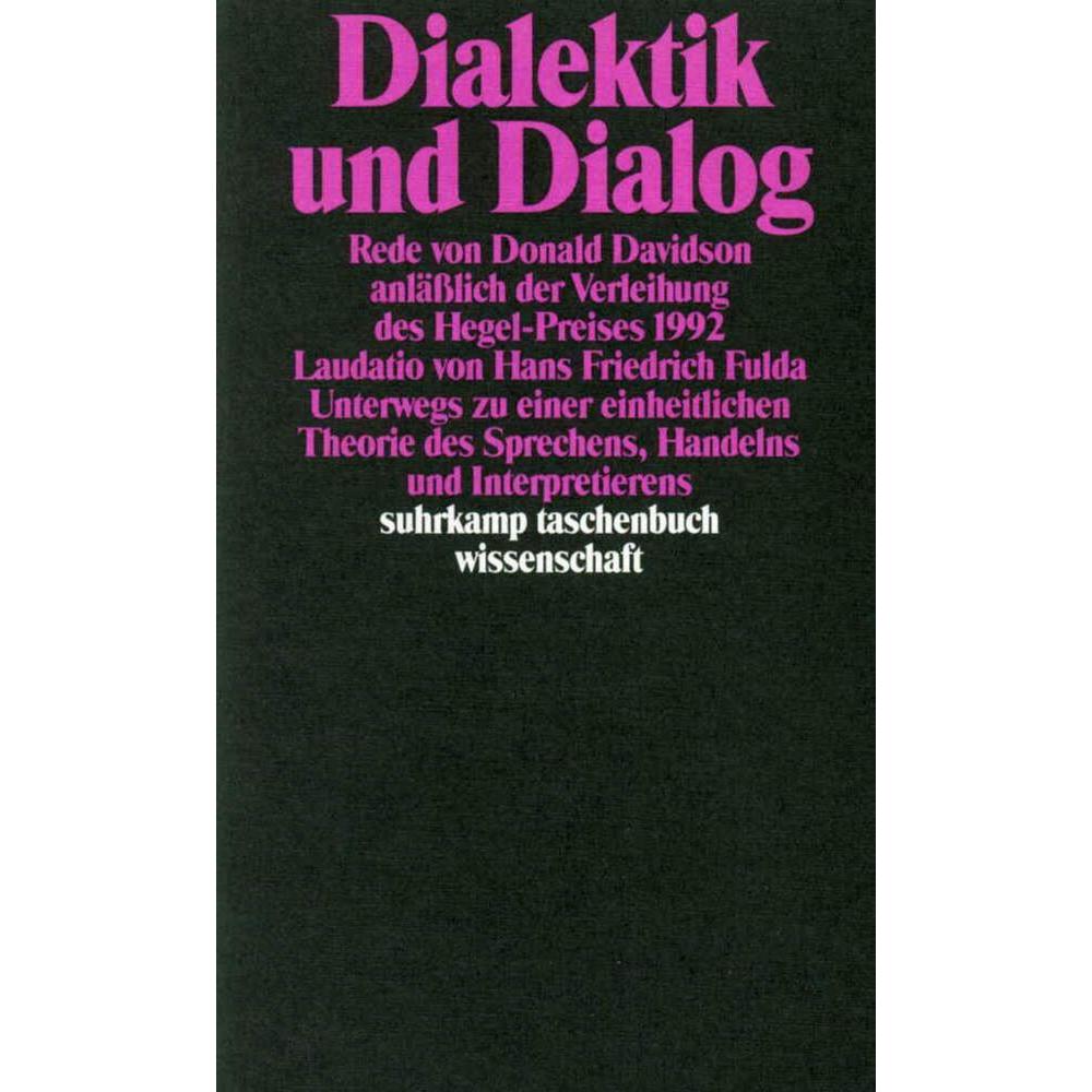 Dialektik und Dialog, Fachbücher von Donald Davidson