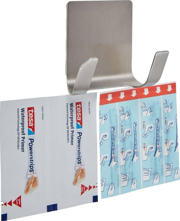 Produktbild tesa Powerstrips Waterproof Haken ZOOM