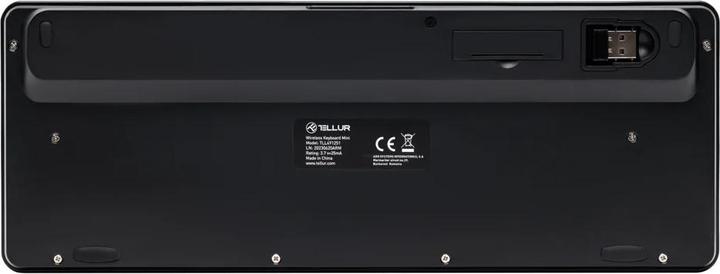 Produktbild Tellur Mini Wireless Keyboard Black (US, Kabellos)