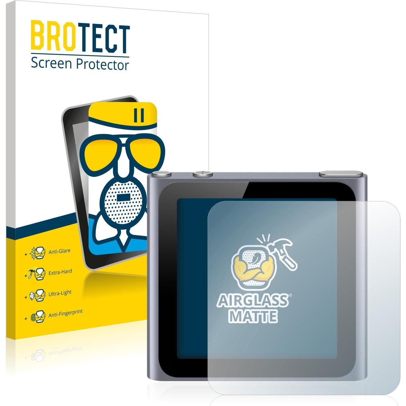 Thumbnail - BROTECT Schutzglas Schutzfolie Glas Folie Displayschutz matt, MP3 + Media-Player Zubehör