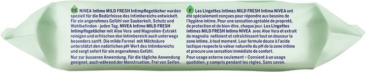 Produktbild NIVEA Intimo Mild Fresh (15 ml, Intimtücher)