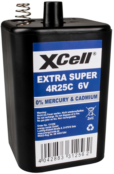 Produktbild AccuCell Batterie Power Block 4R25R (1 Stk., 4R25, 9500 mAh)