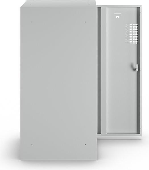 Produktbild eurokraft basic Schliessfachschrank, je 1 Kleiderstange (40 cm, 100 cm)