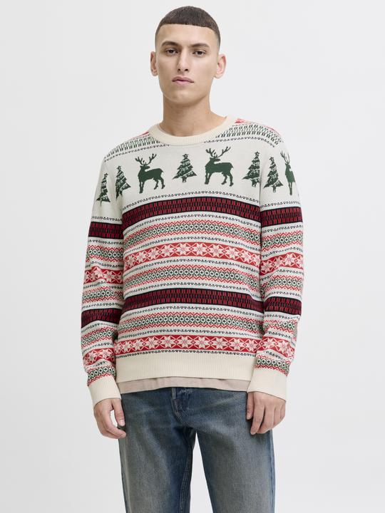 Produktbild Jack & Jones Jjxmas Noel Knit Crew Neck (S)