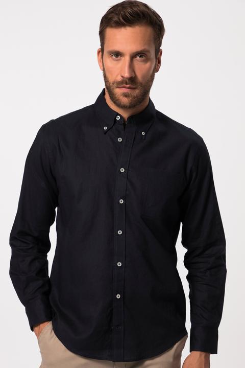 Actual product image JP1880 Linen Blend Shirt (L)