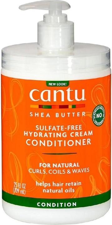 Cantu Feuchtigkeitsspendende Creme-Spülung Salon Grösse 709g - Sulfatfrei (709 ml)