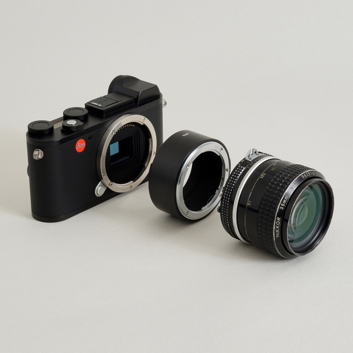 Image du produit Urth Adaptateur de monture d'objectif : Compatible avec l'objectif Nikon F et le boîtier d'appareil