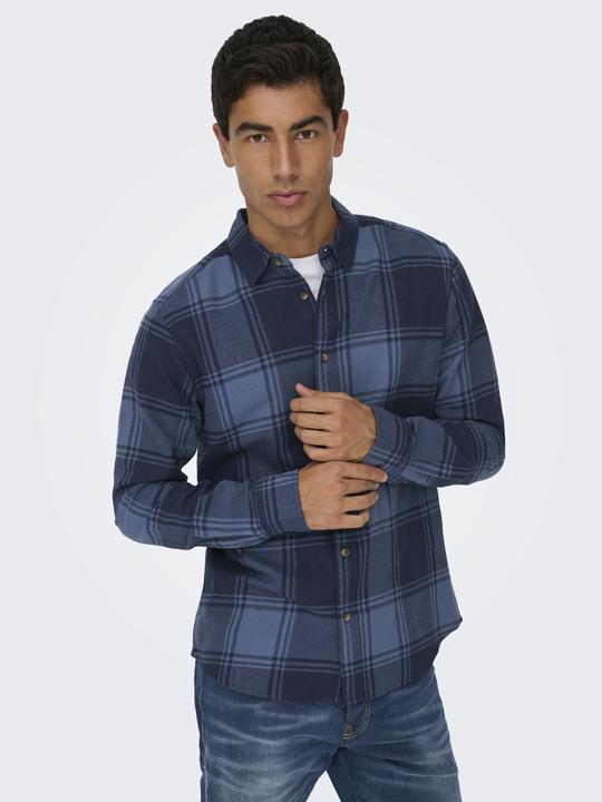 Produktbild Only & Sons Onsgudmund Ls Checked Shirt Noos (L)