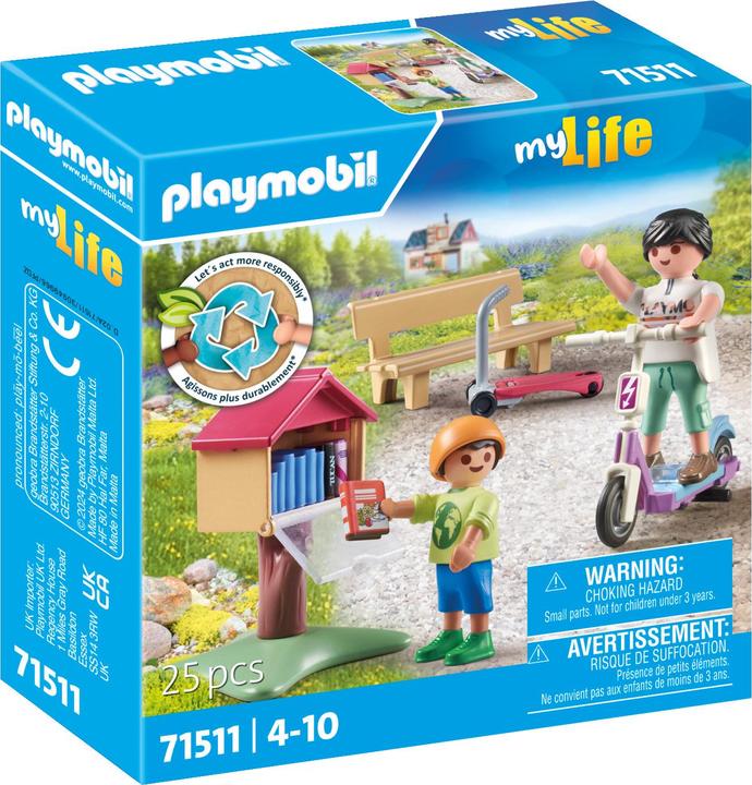 Actual product image Playmobil Book swap for bookworms (71511, Playmobil My Life)
