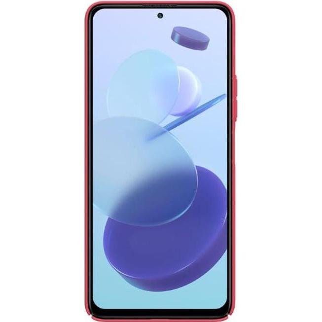 Thumbnail - Nillkin Super Frosted Shield Series (Xiaomi Redmi Note 10 Pro 5G), Smartphone Hülle, Rot