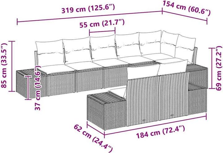 Produktbild vidaXL Miller