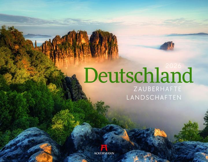 Produktbild Deutschland - Zauberhafte Landschaften Kalender 2026 (54 x 42 cm)