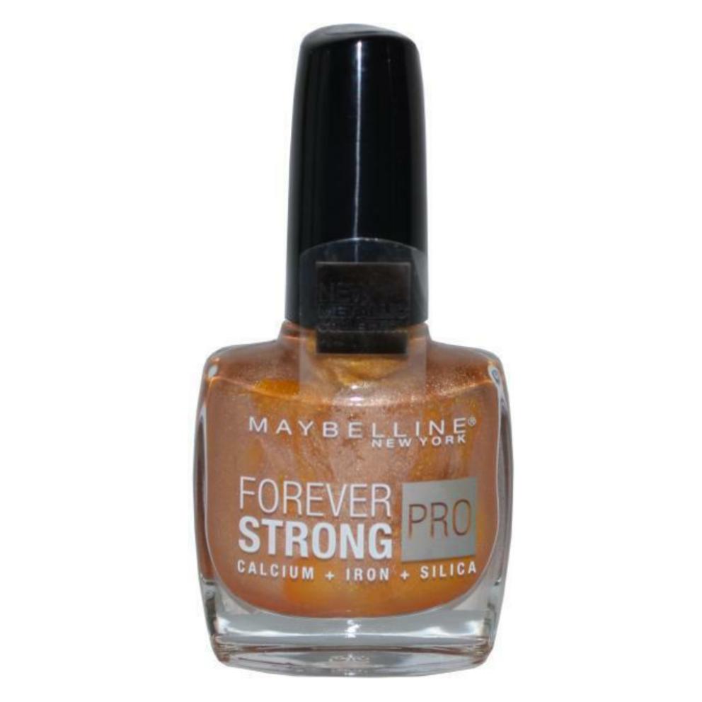 Maybelline New York, Nagellak, Maybelline Forever Strong Pro Tot 7 Dagen Dragen Lak 10ml Metallic Brons (Metallic Brons)