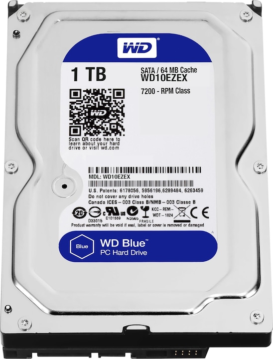 Immagine prodotto WD Blue 7200rpm (1 TB, 3.5", CMR)