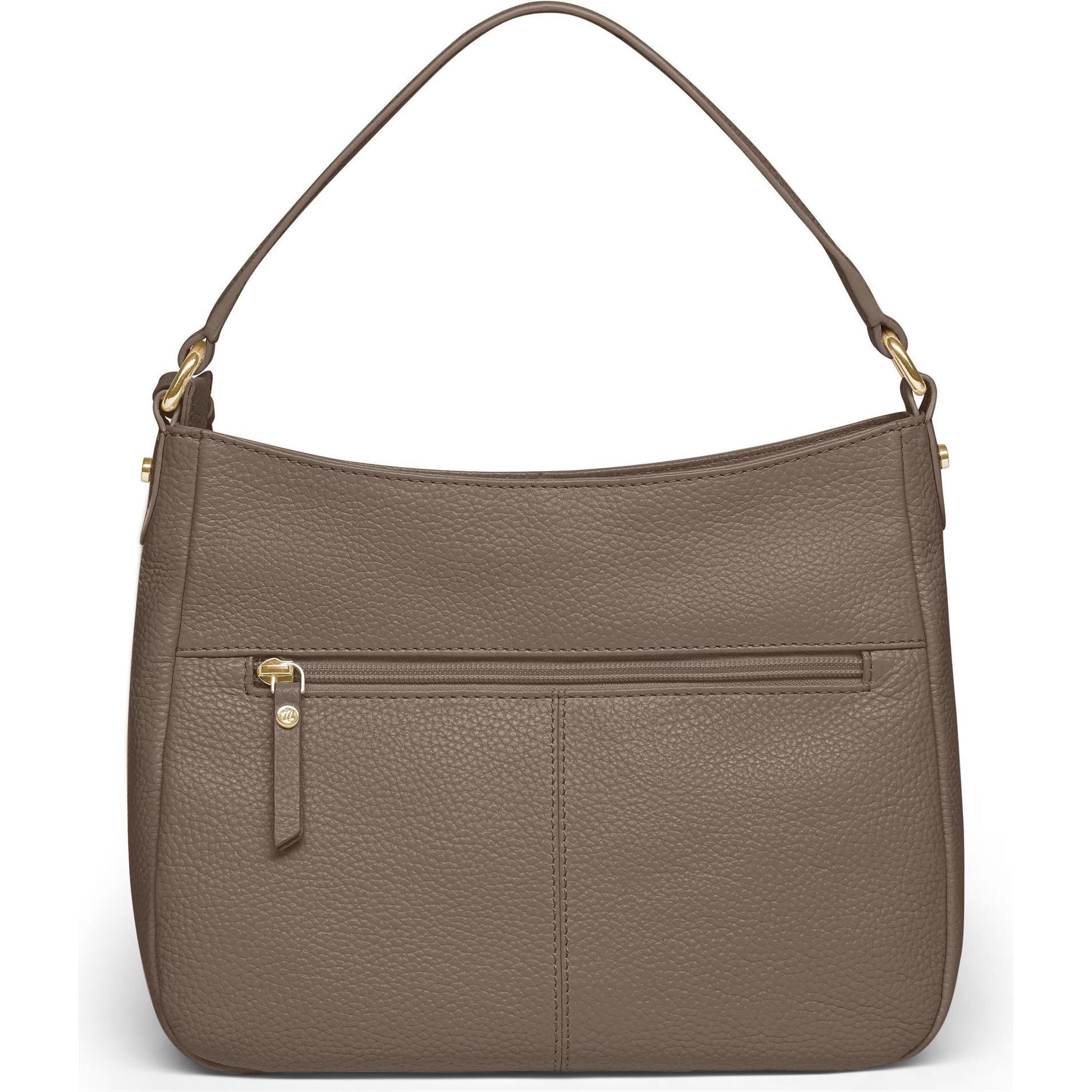 Thumbnail - Lazarotti, Handtasche, Bologna Leather Schultertasche Leder 27 cm, Beige