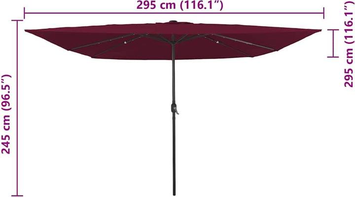 Immagine prodotto vidaXL Garten-Sonnenschirm (2.95 m)