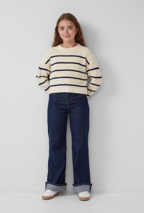 Produktbild s.Oliver Strickpullover Verkürzter Pullover im Boxy-Schnitt (170, 176)