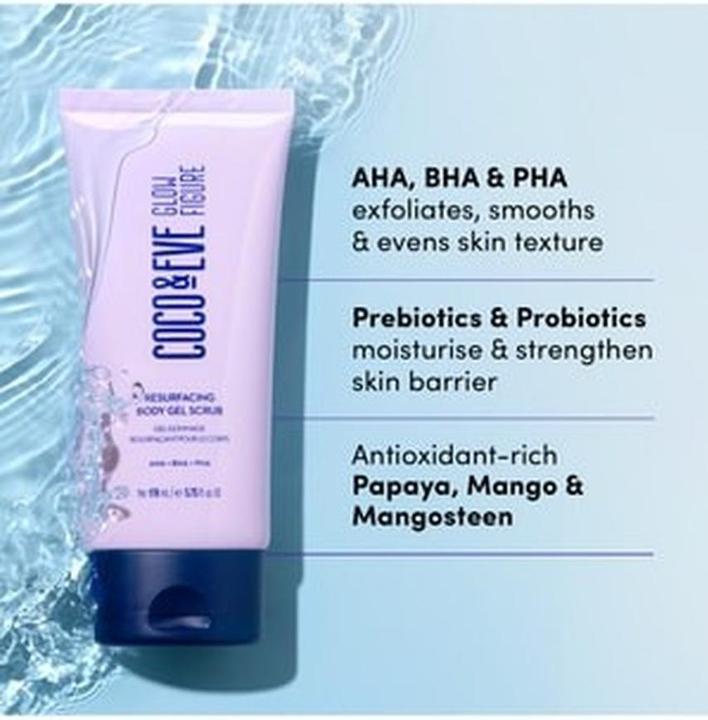 Actual product image Coco & Eve Coco Eve Glow Figure Resurfacing Body Gel Scrub - 100 Ml (170 ml)