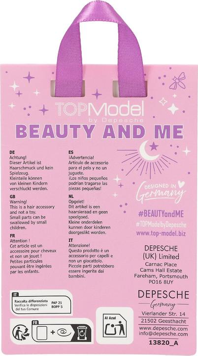 Image du produit Top Model TOPModel Haarspangen mit Herzen Beauty and Me - 4 Stk. (4 pcs)