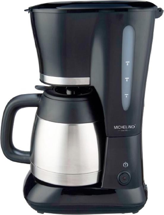 Actual product image Michelino Coffee maker with stainless steel thermos jug
