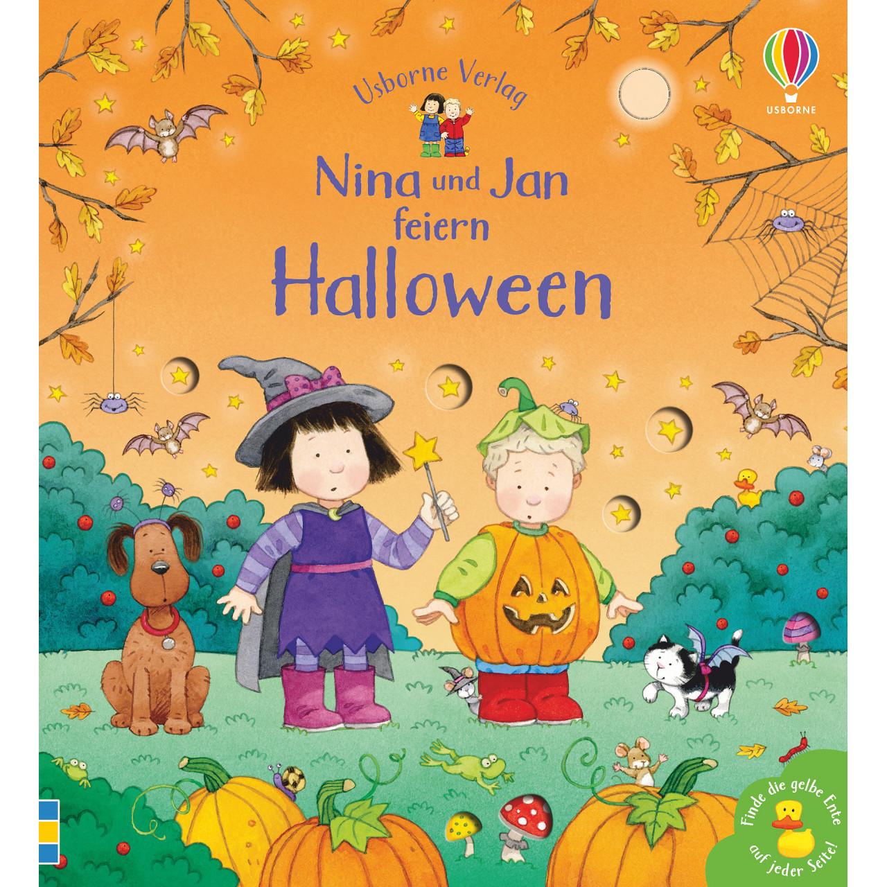 Nina und Jan feiern Halloween, Kinderbücher von Sam Taplin