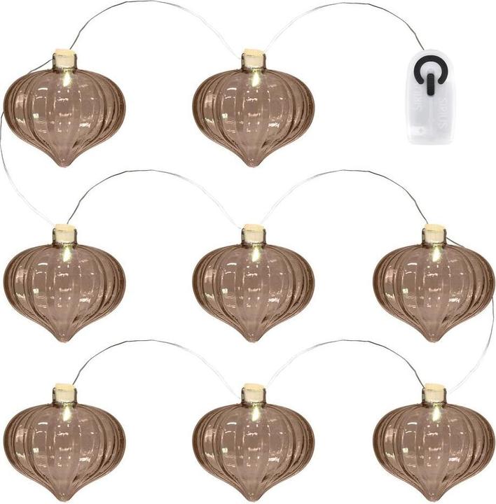 Actual product image Sirius LED light chain Millie, 8 × lamps (1.55 m)