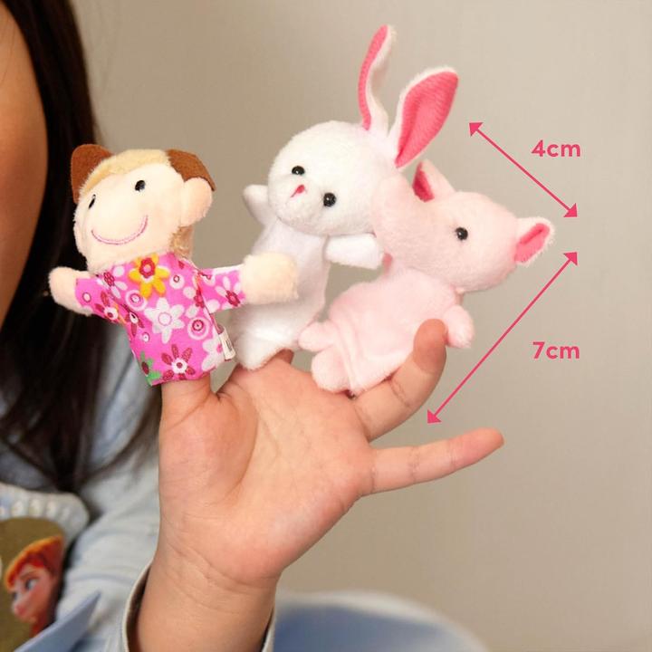 Produktbild The twiddlers Fingerpuppen Finger Puppets 20 Stück