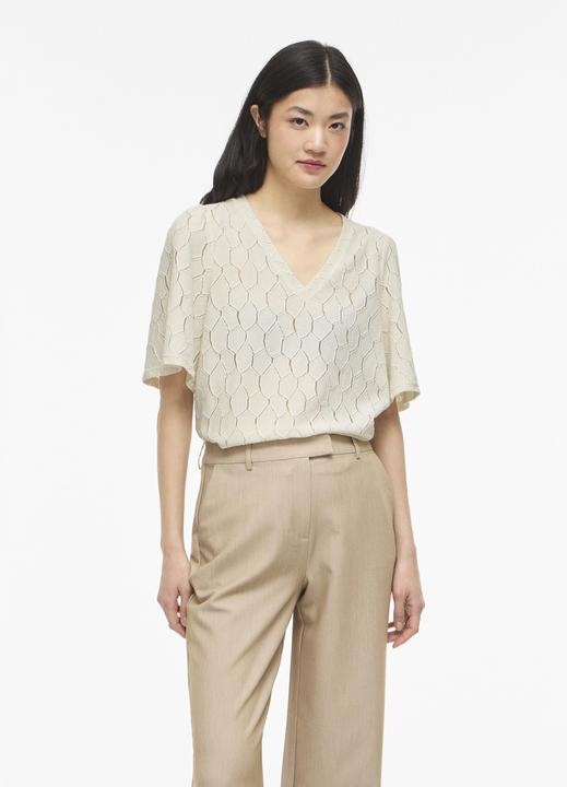 Immagine prodotto Vila VIMARCELLA V-Ausschnitt Oberteil mit kurzen Ärmeln (L)