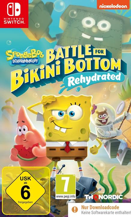 Actual product image THQ Spongebob SquarePants: Battle for Bikini Bottom - Rehydrated (Switch, DE)