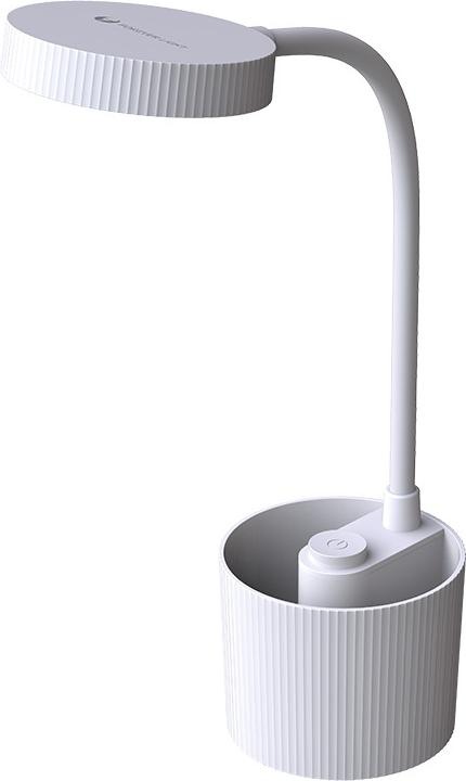 Forever Light Lampada LED da scrivania 5W con portapenne PURE FLB-20 AGNES bianco