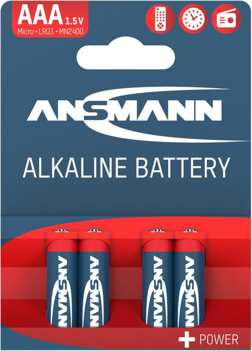 Image du produit Ansmann Pile AA 5+5 pièces (4 pcs, AAA, 1200 mAh)