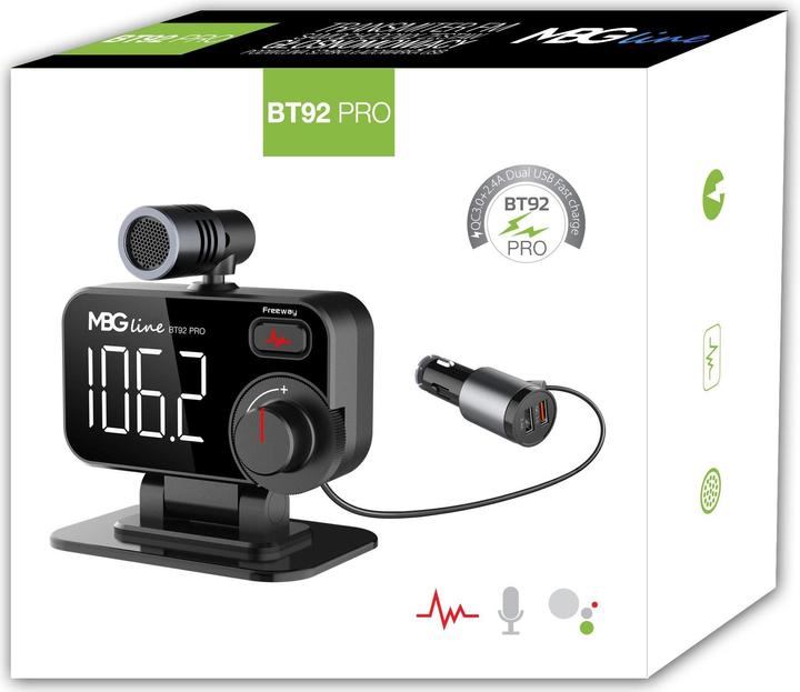 Actual product image MBG Line Car Transmitter BT92 PRO