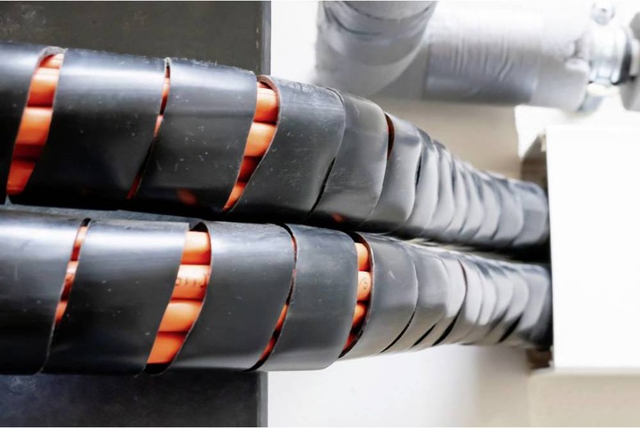 Produktbild WKK GST 6 Spiralschlauch Schwarz 10 m (Kabelspiralschlauch, 1000 cm)