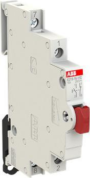 Actual product image ABB Pushbutton 16 A 1 NO, 1 OPEN