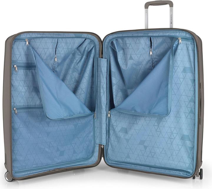 Actual product image Gabol Queens 4-wheel suitcase set 2-piece with expansion fold (181 l)