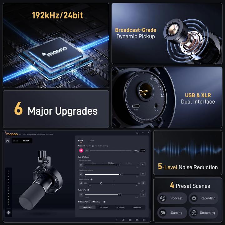 Image du produit Maono PD300X Microphone