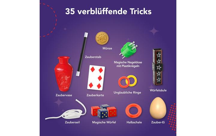 Produktbild Kosmos Zauberkasten Die Zauberschule Magic – Silber Edition