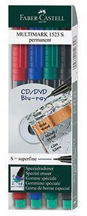 Produktbild Faber-Castell Overheadstift Multimark Permanent (4x)