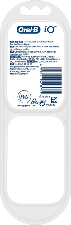 Produktbild Oral-B iO Sanfte Reinigung (6 x)