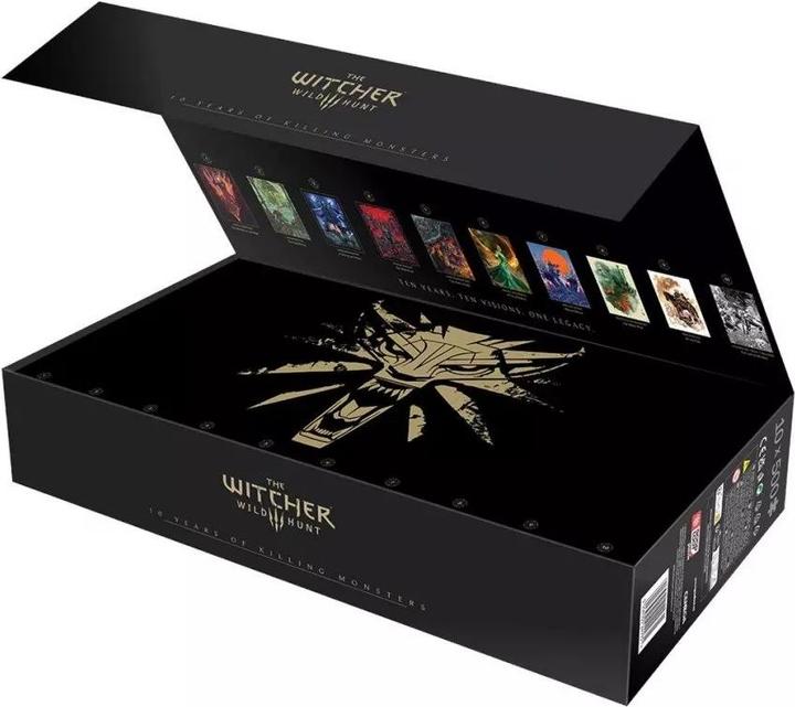 Actual product image Good Loot The Witcher Puzzle 10er-Pack 10th Anniversary Puzzle Collection (500 Teile) (500 pieces)