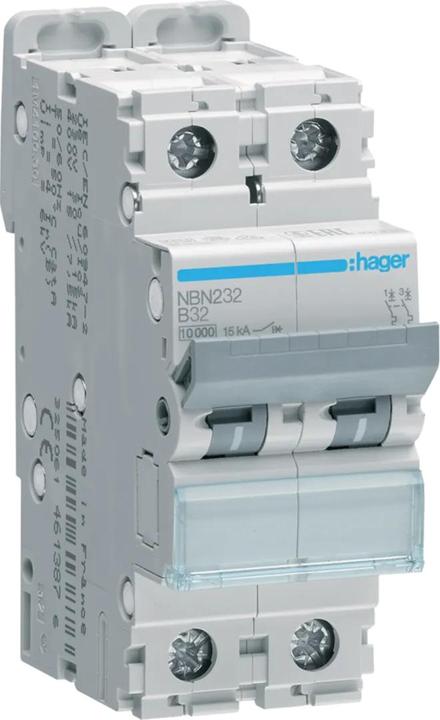 Actual product image Hager Circuit breaker